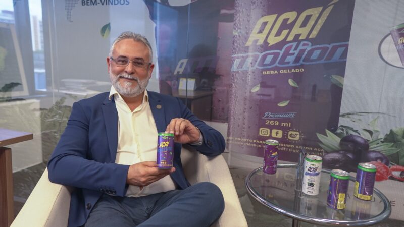 Empresário cria bebida energética à base de açaí e conquista mercado mundial