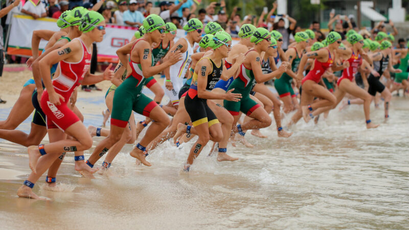 Brasília é destaque internacional com a realização do World Triathlon Cup