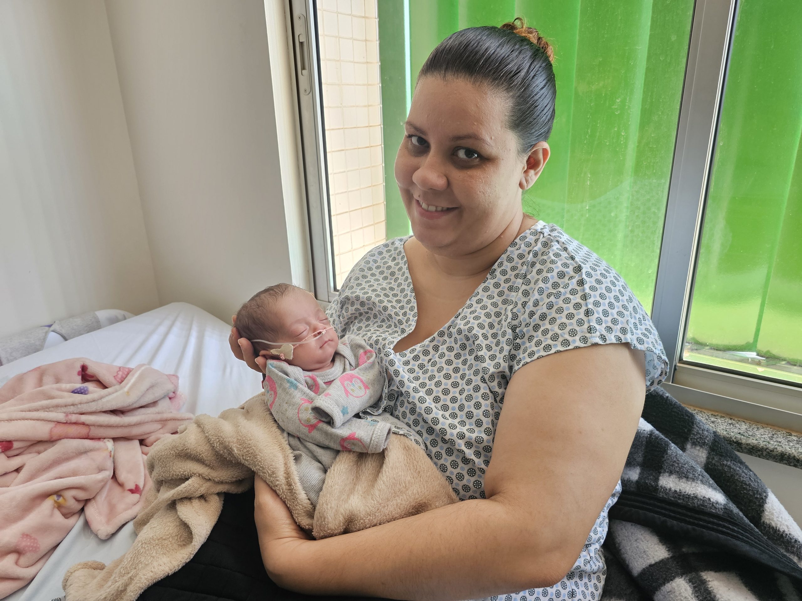 Hospital Regional de Santa Maria incentiva a amamentação beira-leito