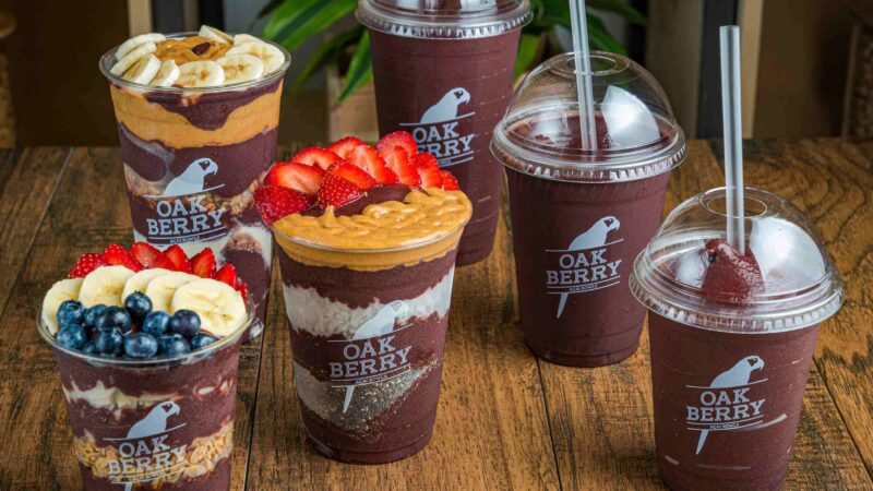 OAKBERRY distribui açaí de graça em reinauguração de loja conceito no próximo sábado (27)