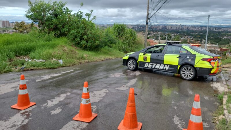 Detran intensifica as ações de controle de tráfego no período de chuvas