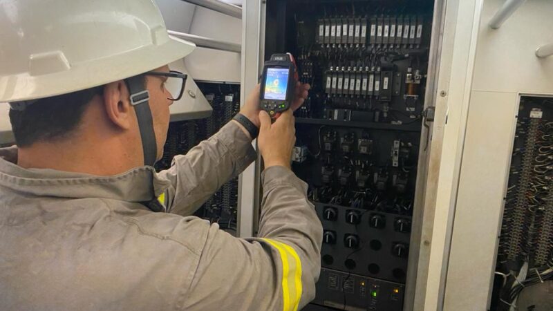 Trens do Metrô-DF passam por manutenção com câmeras térmicas
