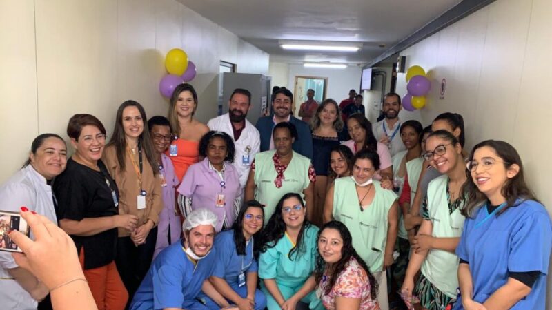 Inaugurada sala de convivência na UTI pediátrica do Hospital de Base