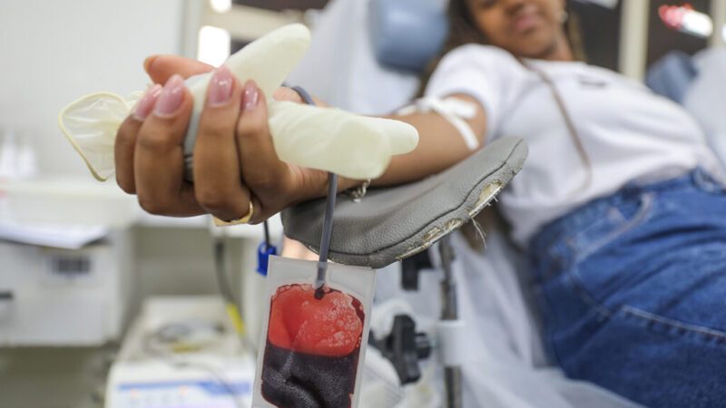 Hemocentro chama população para doar sangue