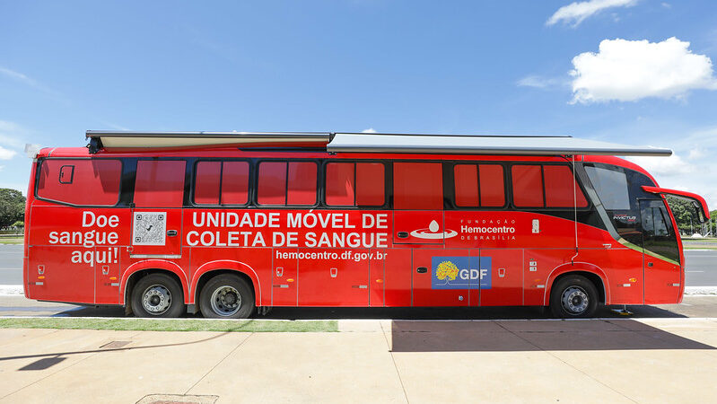 Unidade Móvel do Hemocentro completa um ano com cerca de 5 mil beneficiados