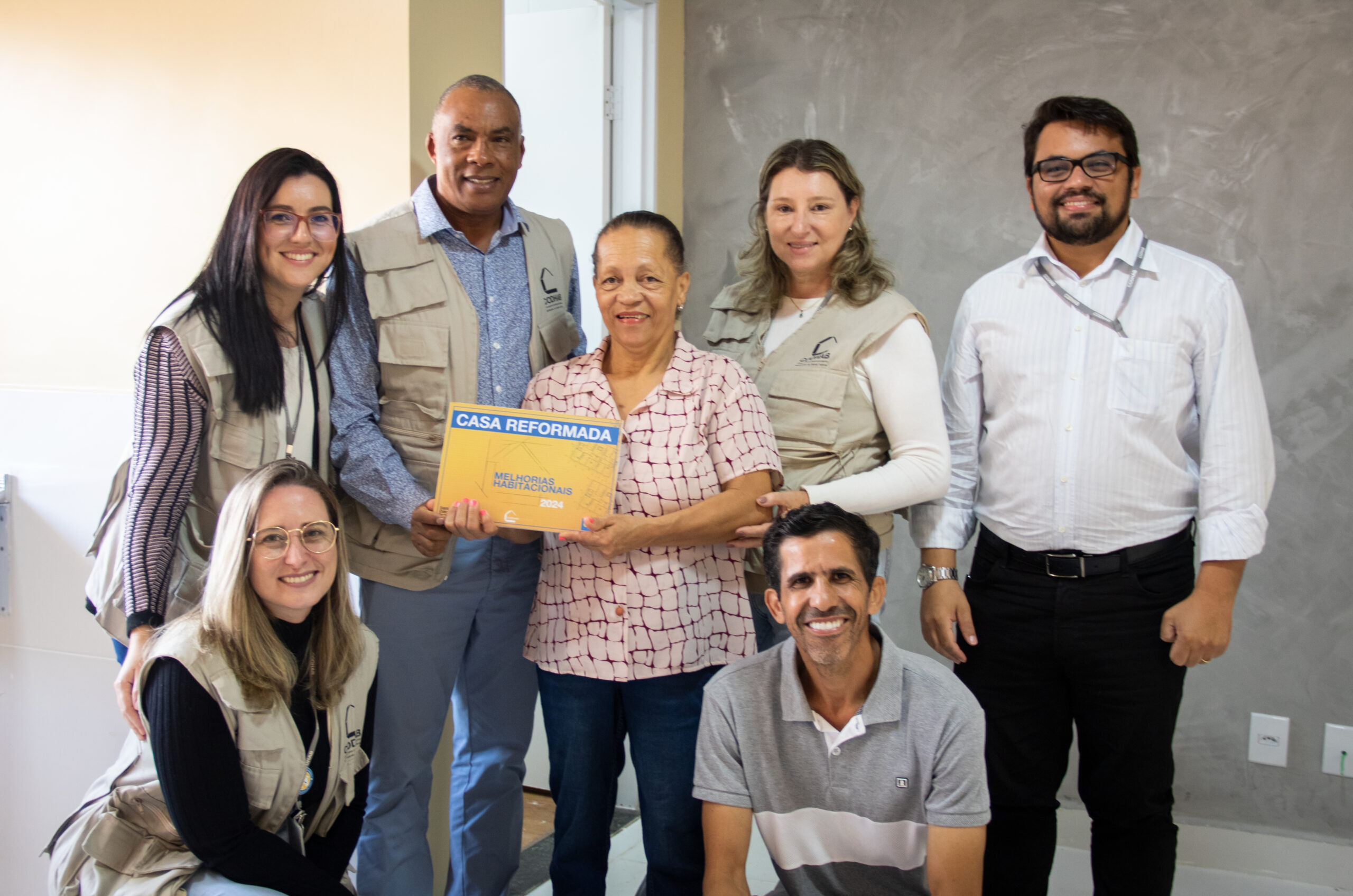 Programa Melhorias Habitacionais beneficia família em São Sebastião