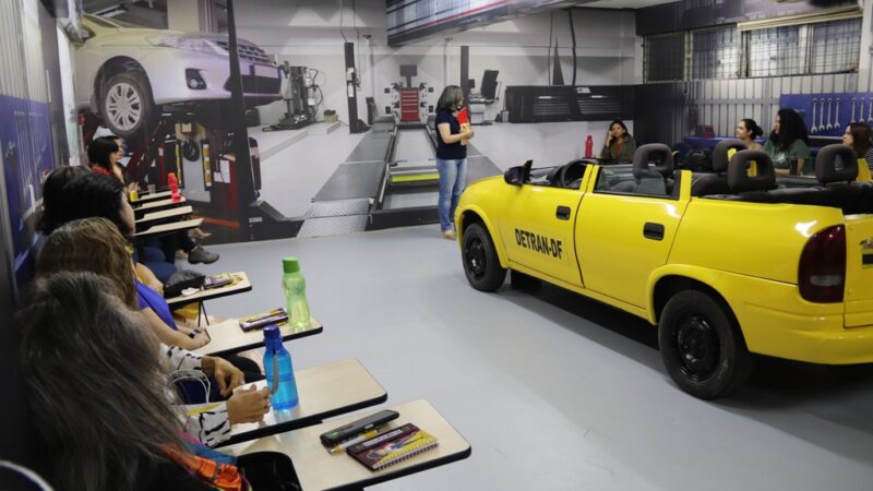 Detran-DF abre inscrições para cursos de capacitação para mulheres