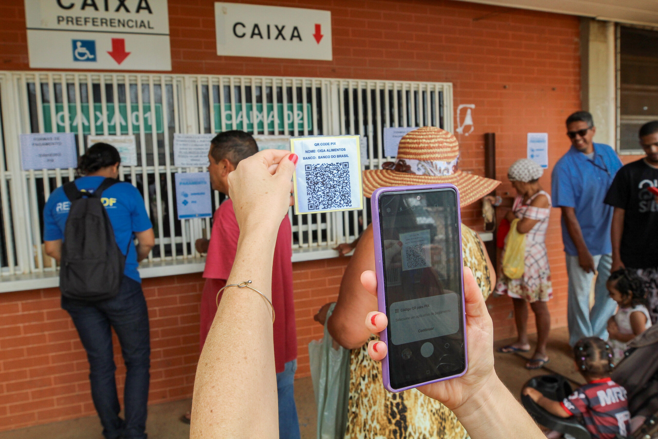 Restaurantes comunitários passam a aceitar Pix como forma de pagamento