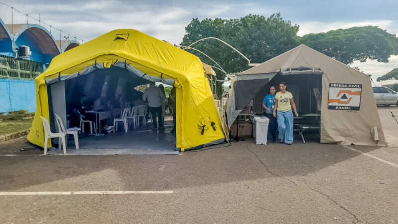 DF chega a 20 tendas de acolhimento à população no combate à dengue
