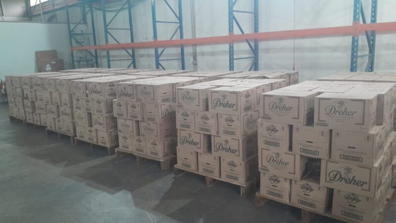 Receita do Distrito Federal apreende R$ 500 mil em bebidas alcoólicas