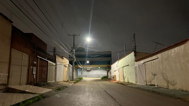 Iluminação pública é modernizada em Sobradinho
