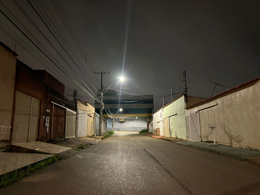 Iluminação pública é modernizada em Sobradinho