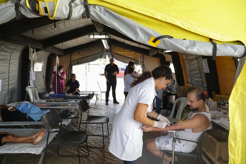 GDF Anuncia Ampliação do Combate à Dengue com 11 Novas Tendas de Hidratação