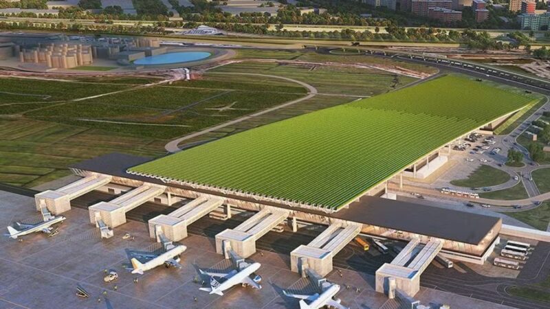 Aeroporto de Florença terá vinhedo de 7,7 hectares no telhado