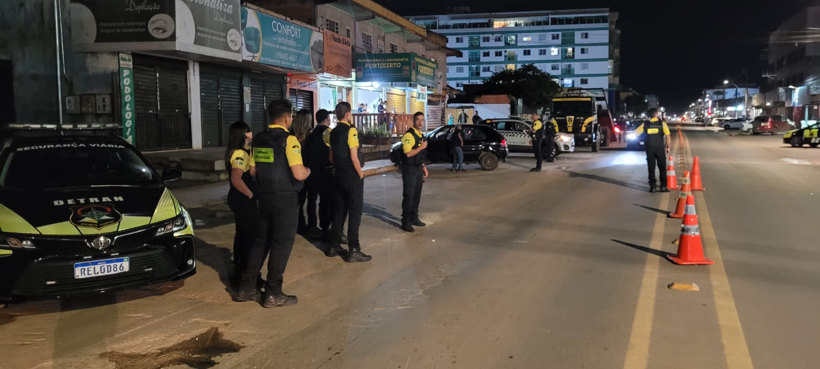 Operação Sossego aborda 110 motociclistas em Vicente Pires