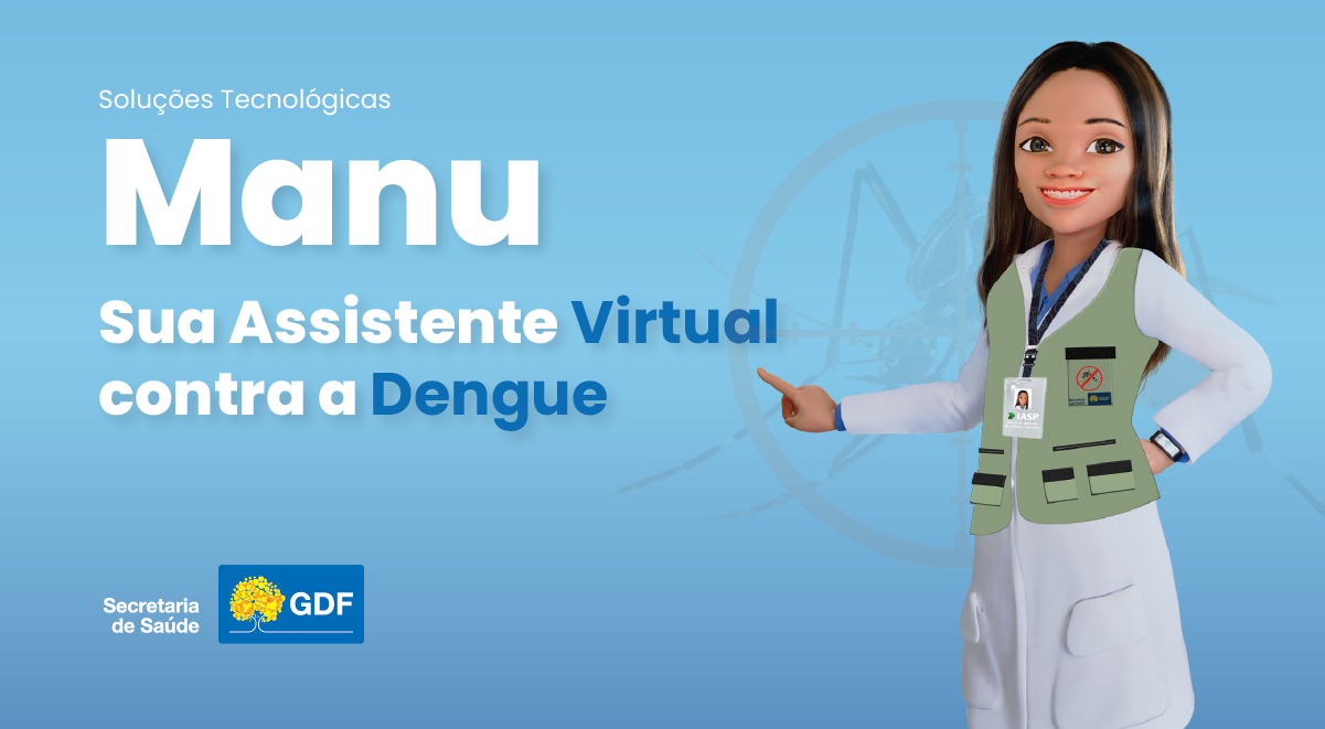 Inteligência artificial vai esclarecer dúvidas da população do DF sobre a dengue