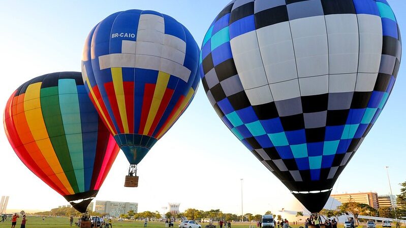 Copa do Brasil de Balonismo enfeitará o céu no aniversário de Brasília