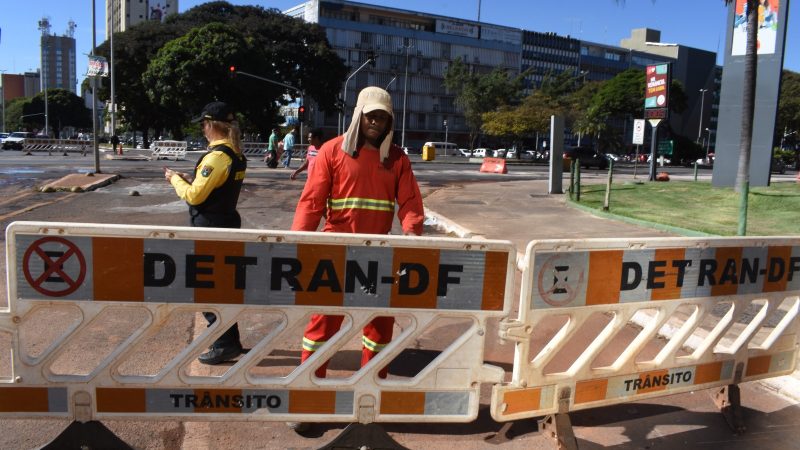 Cruzamento entre o Pátio Brasil e o Setor Hoteleiro Sul será liberado nesta sexta