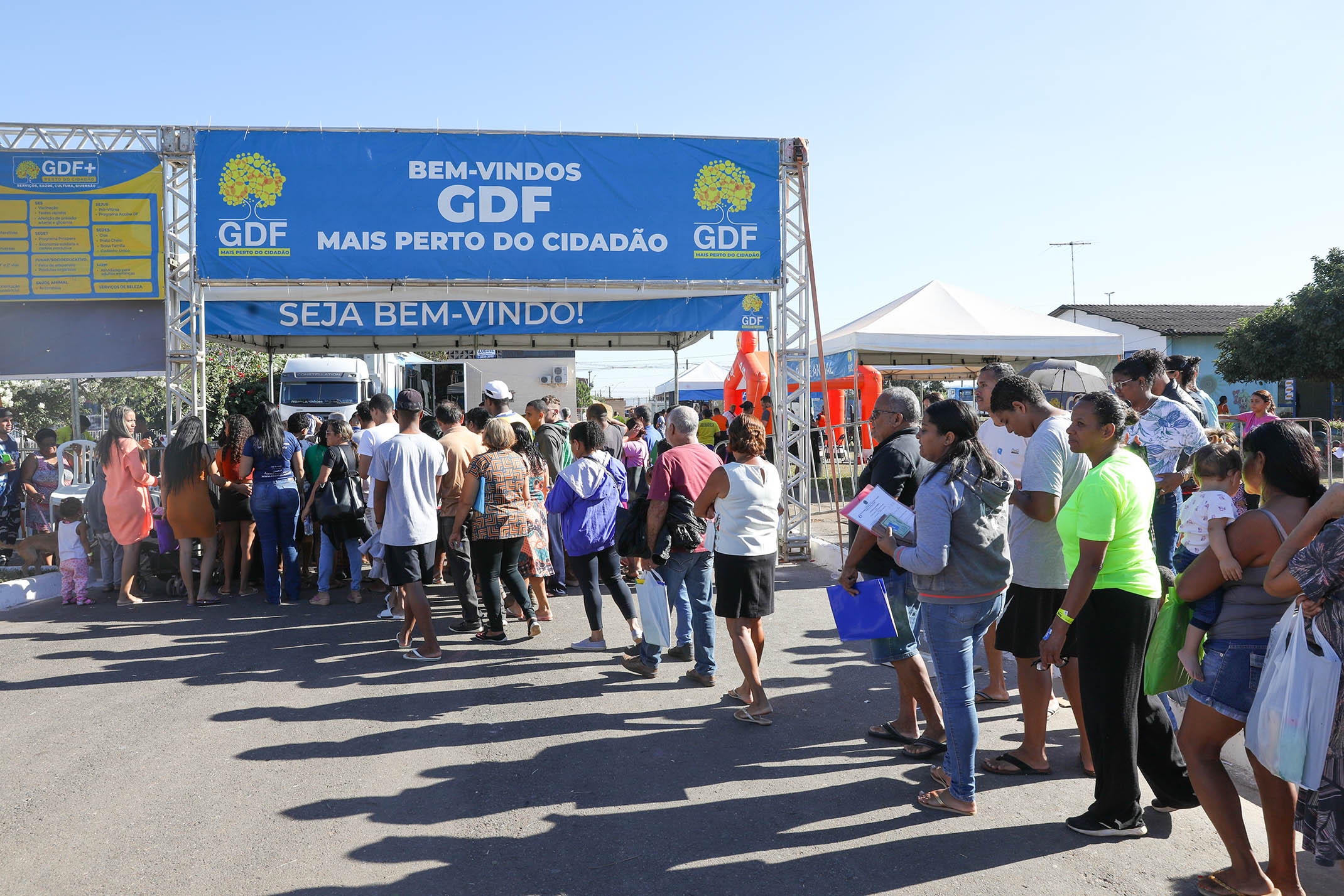 GDF Mais Perto do Cidadão leva serviços essenciais a Samambaia