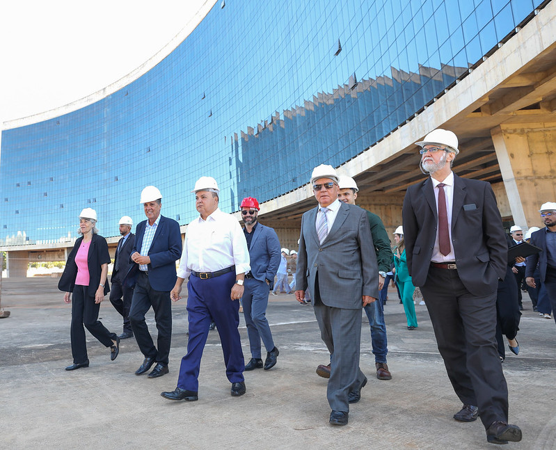 Nova sede do TRF-1 em Brasília: obra retomada com apoio do GDF e previsão de entrega para 2028