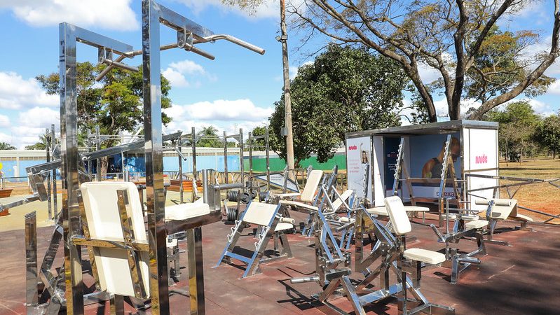 Academia a céu aberto do Parque da Cidade fica ainda melhor com reforma, ampliação e novos horários!