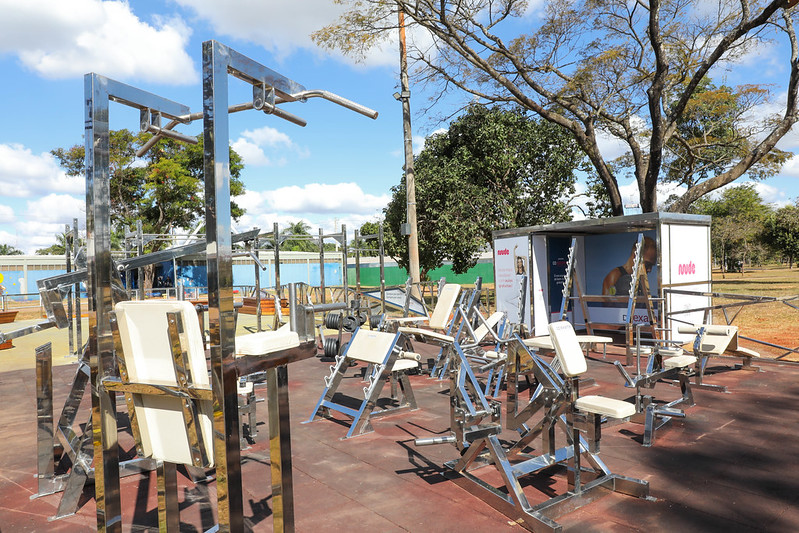 Academia a céu aberto do Parque da Cidade fica ainda melhor com reforma, ampliação e novos horários!