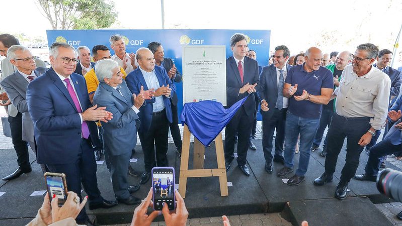 Inaugurado novo estacionamento em torno do TJDFT e MPDFT, no SIG