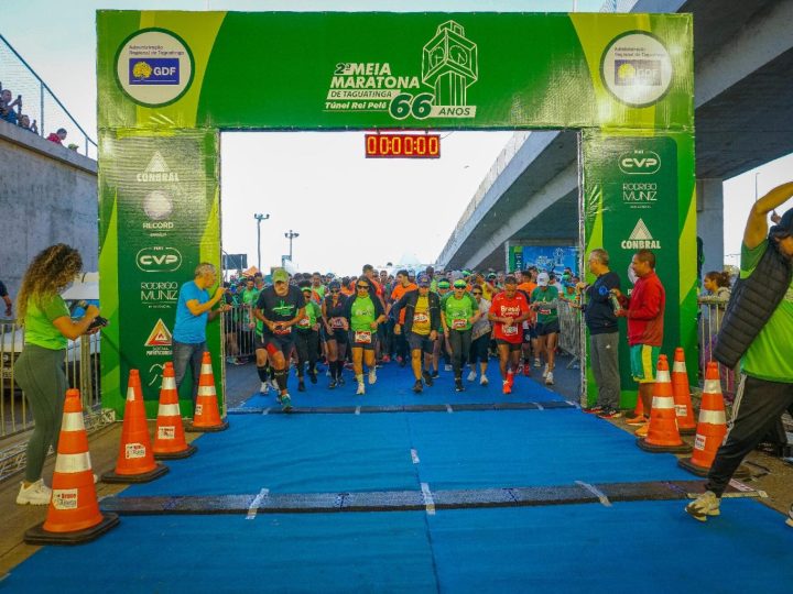 Taguatinga reúne 2 mil atletas na 2ª Meia Maratona