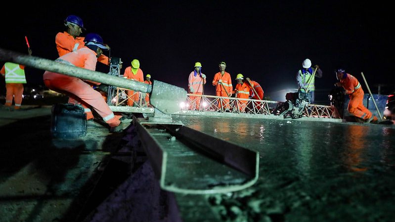 GDF Investe R$ 400 Milhões em Concretagem de Vias e Corredores de Ônibus