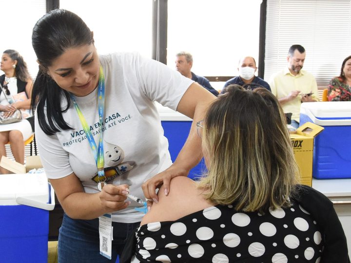 Parceria Promove Vacinação de Servidores da Educação Contra a Gripe