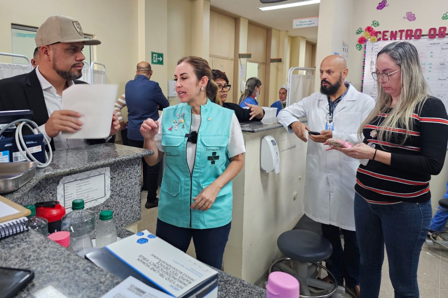 HRSM recebe visita técnica de deputados distritais