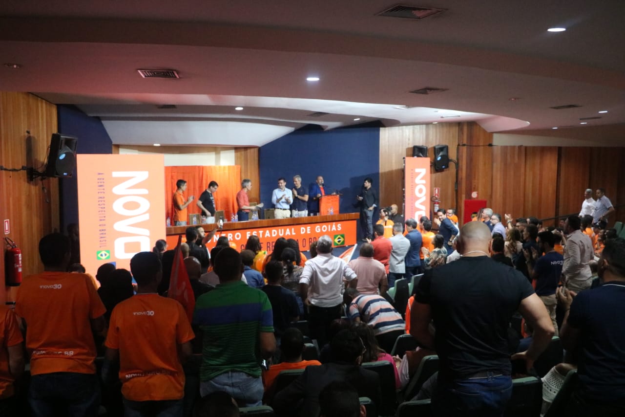 Encontro do Novo em Goiânia reúne lideranças para eleições de 2024