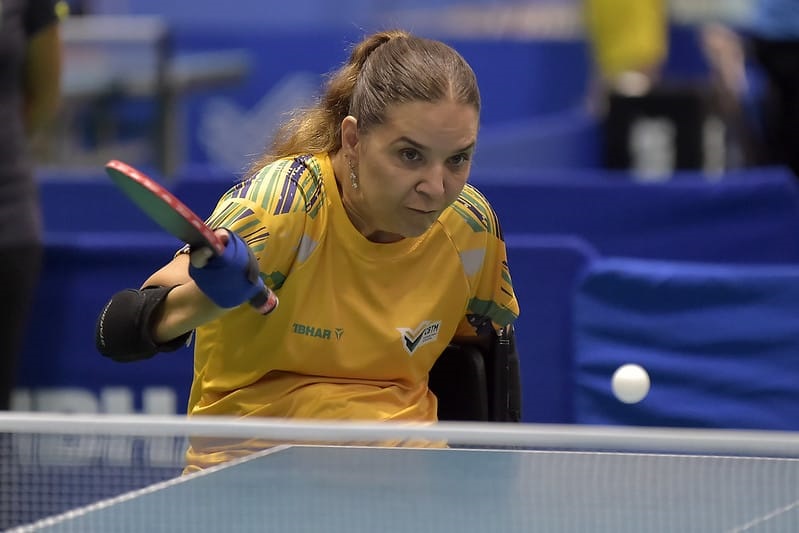 Mesatenista se classifica para os Jogos Paralímpicos de Paris com apoio do Compete Brasília