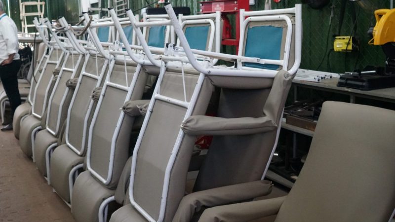 UPA de Samambaia recebe poltronas reformadas para mais conforto dos pacientes