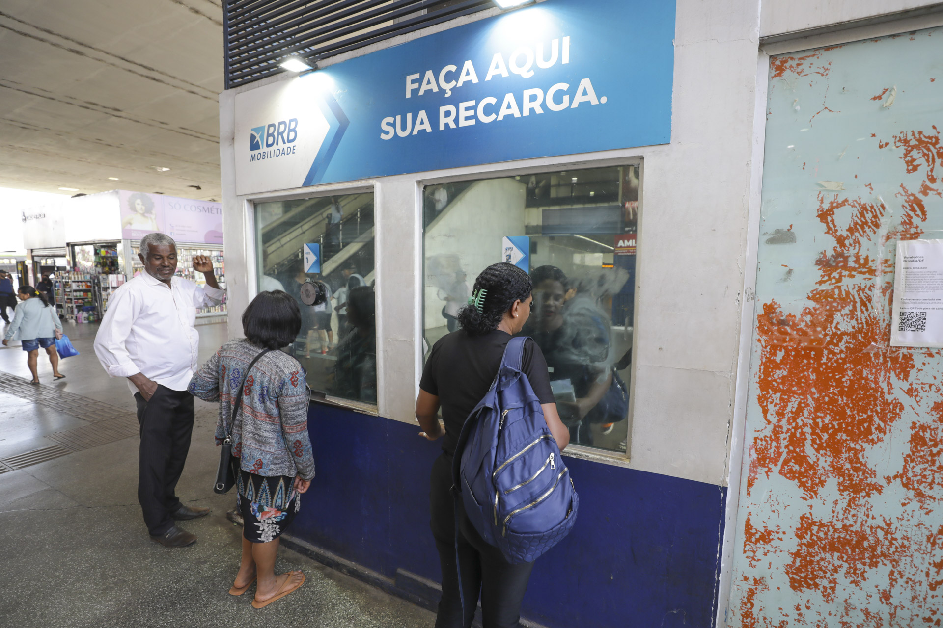 DF ganha 25 novos pontos de recarga dos cartões de bilhetagem do transporte público