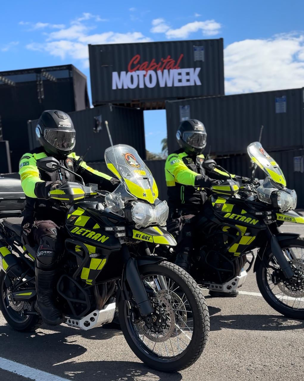 Detran-DF estará presente no Capital Moto Week 2024