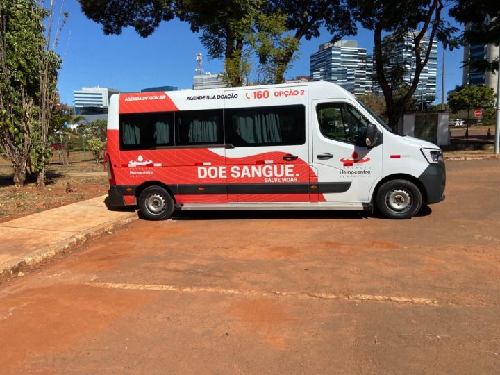 Hemocentro de Brasília facilita doação com transporte gratuito em agosto