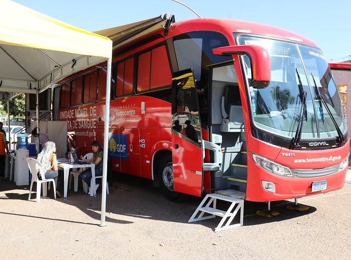 Unidade Móvel do Hemocentro leva doação de sangue para Brazlândia e facilita a vida de doadores