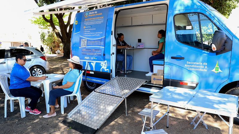 Atendimento em Movimento: GDF leva serviços públicos para mais perto da população