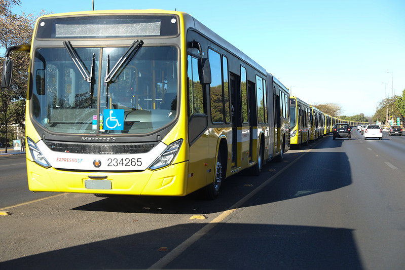 Brasília ganha 90 novos ônibus para o BRT e investe em modernização do Metrô