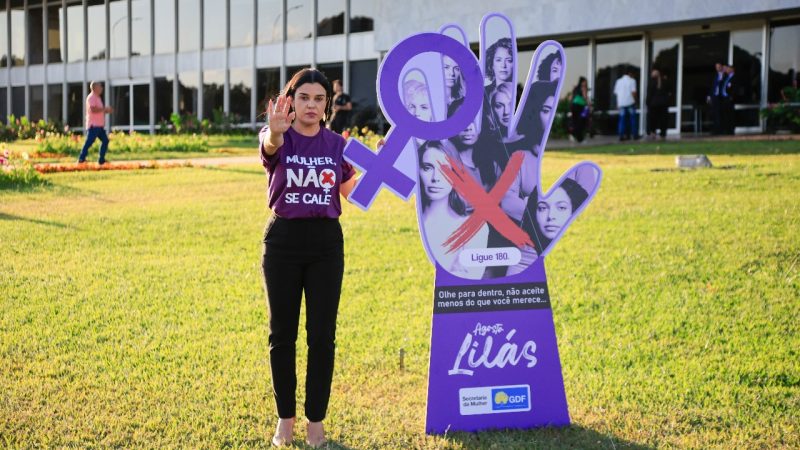 Agosto Lilás: DF intensifica ações contra a violência de gênero