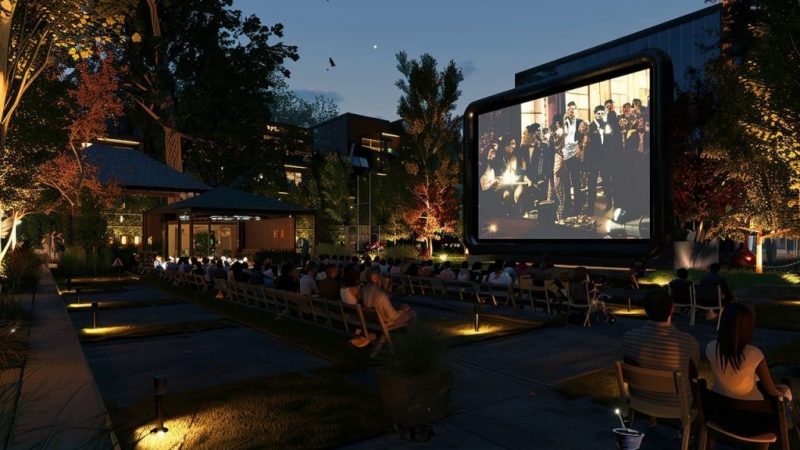 Brasília se transforma em um cinema a céu aberto com o Cine Open Air