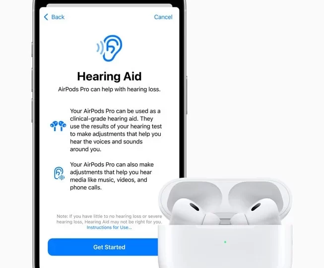 AirPods Pro: agora também um aparelho auditivo!