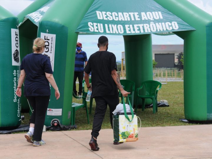 DF facilita descarte de lixo eletrônico com mais de 150 pontos de coleta e programas inovadores