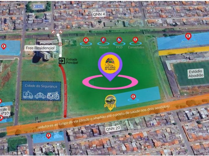 O Maior São João do Cerrado: Detran-DF altera trânsito em Ceilândia para garantir segurança