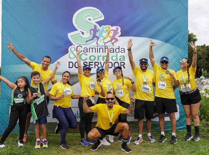 Caminhada e Corrida do Servidor foi sucesso de público e saúde em Brasília
