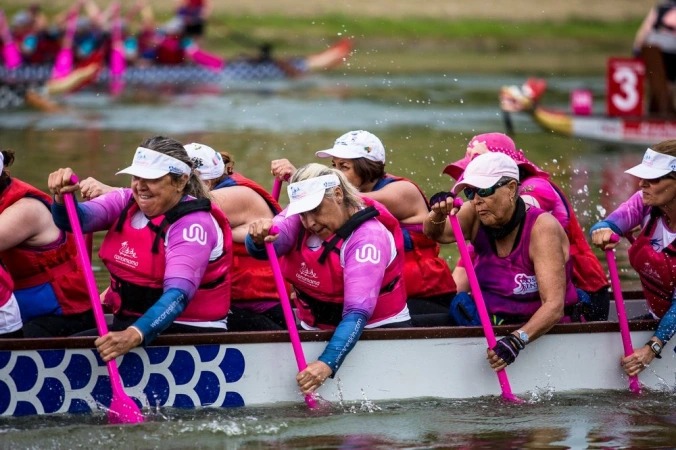 Brasília sedia Festival Dragon Boat para mulheres com câncer de mama