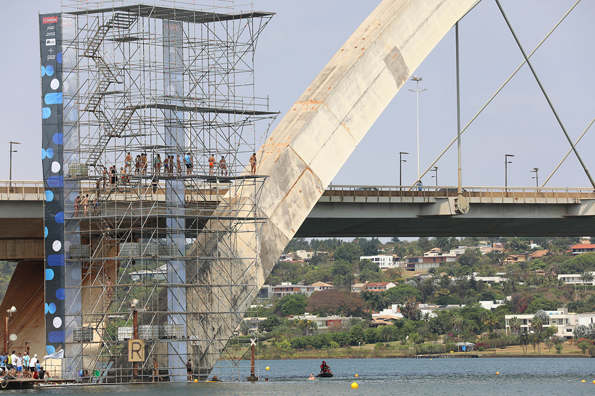 Brasília recebe Mundial de High Diving e revela novos talentos