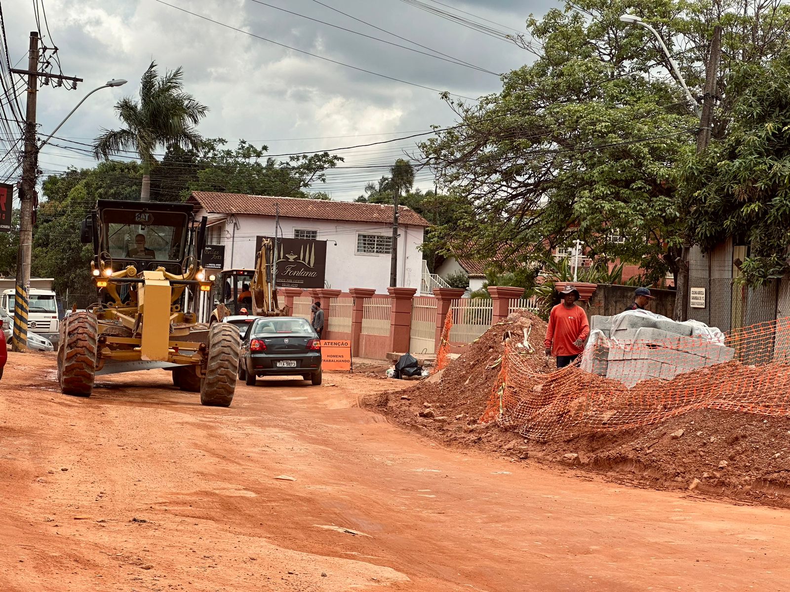 Avenida da Misericórdia, em Vicente Pires, tem obra de drenagem concluída