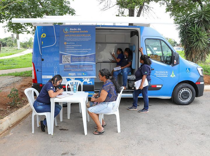 Atendimento em Movimento: Mais de 2 mil pessoas já foram atendidas no DF